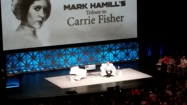 Got to see Mark Hamill's tribute to Carrie live :D
