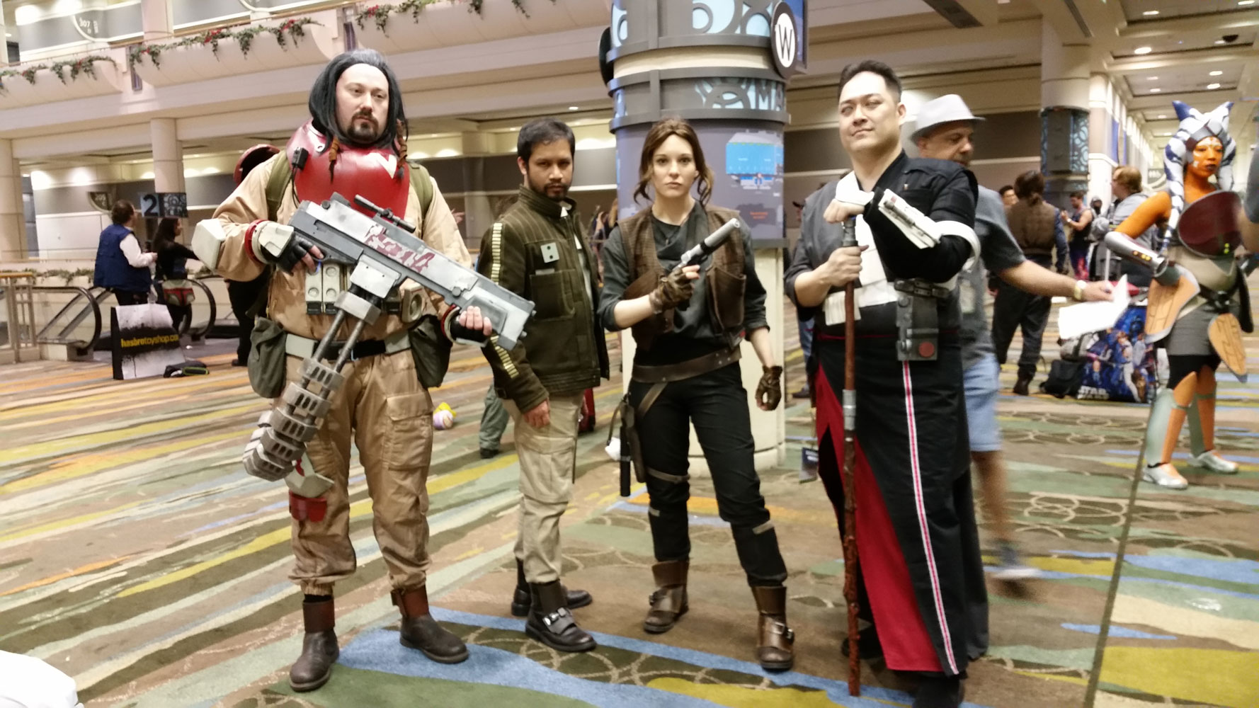 Rogue One cosplay group
