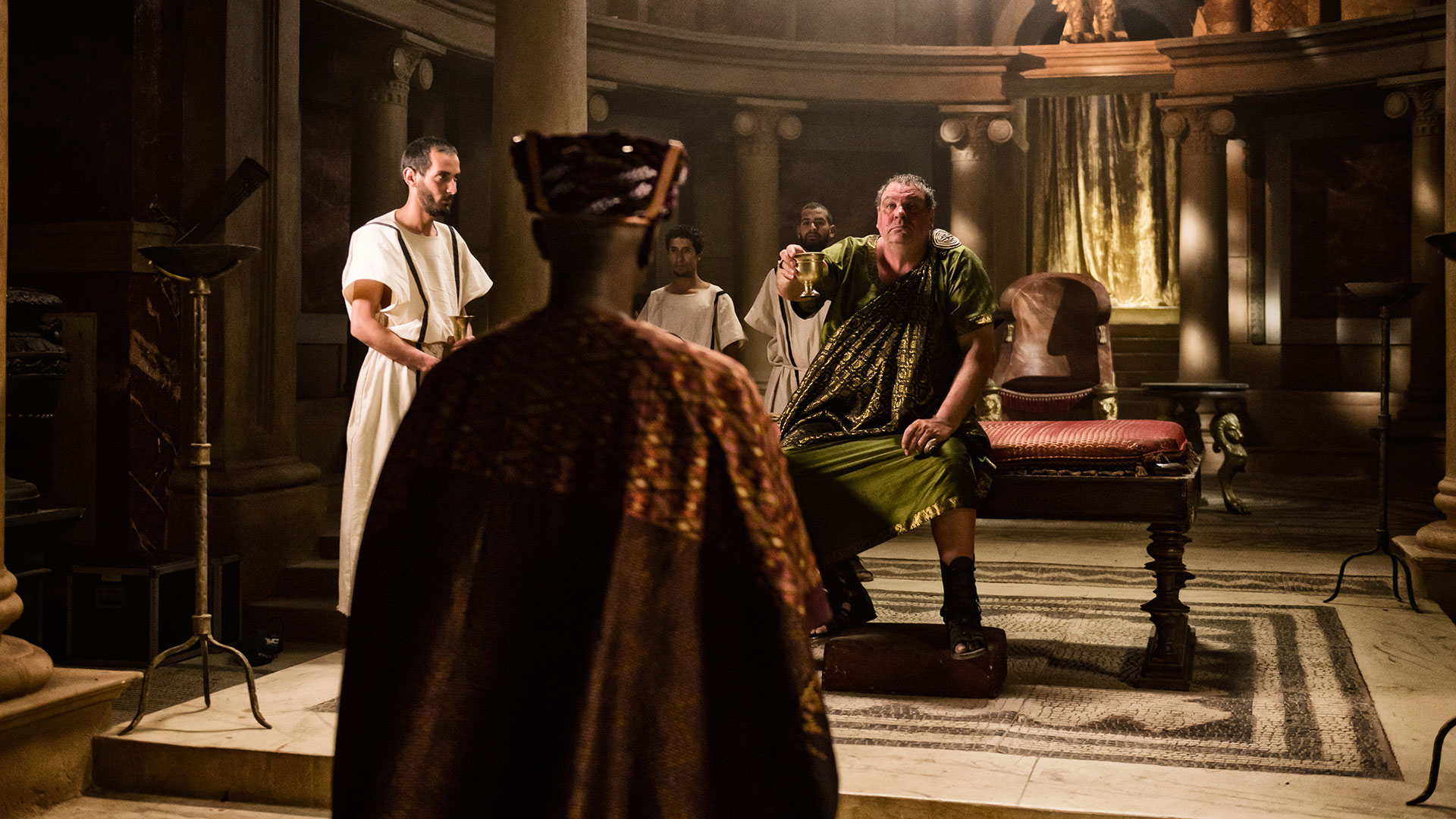 Sam Douglas as King Herod - The Bible (2013)